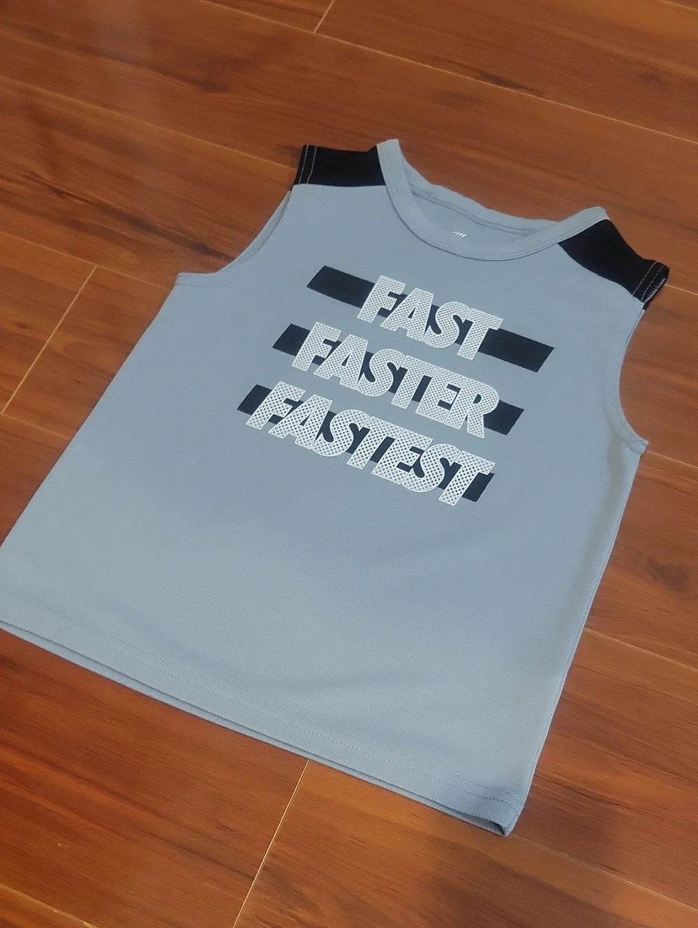 THE CHILDREN'S PLACE Performance Muscle Tank Top Gray Size 4T